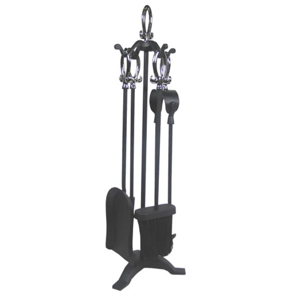 WJS Tudor Comp Set Black and Chrome A6619