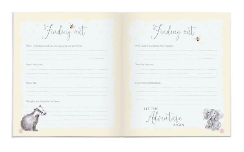 Wrendale Baby Record Book - Image 2