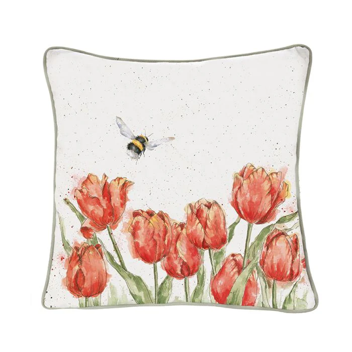 Wrendale Bessie Cow - 40cm Square Cushion - Image 2