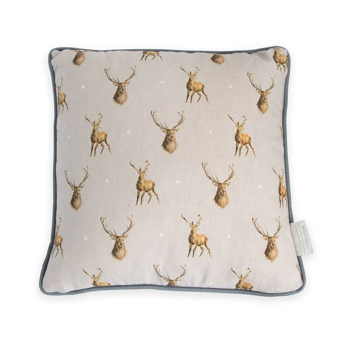 Wrendale Stag - 40cm Square Cushion - Image 2