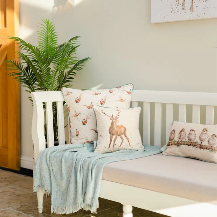 Wrendale Stag - 40cm Square Cushion - Image 3