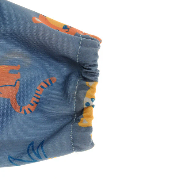 Ziggle Coverall Feeding Bib Tigers and Leopards - Image 4