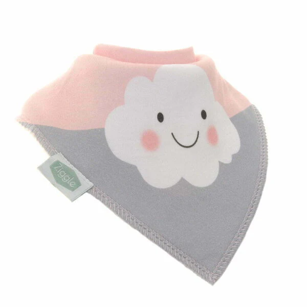 Ziggle Cuddly Pinks bib set - Image 2