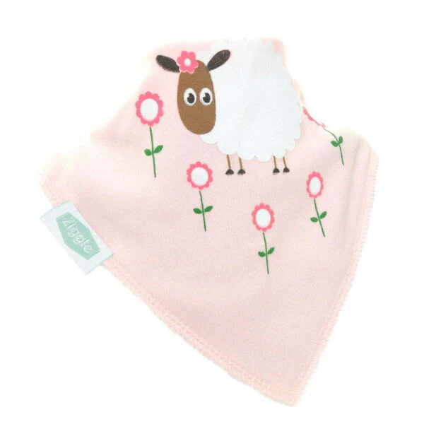 Ziggle Cuddly Pinks bib set - Image 3