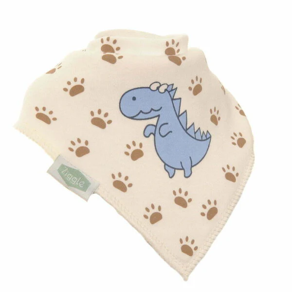 Ziggle Dino and Stars Bib Set - Image 4