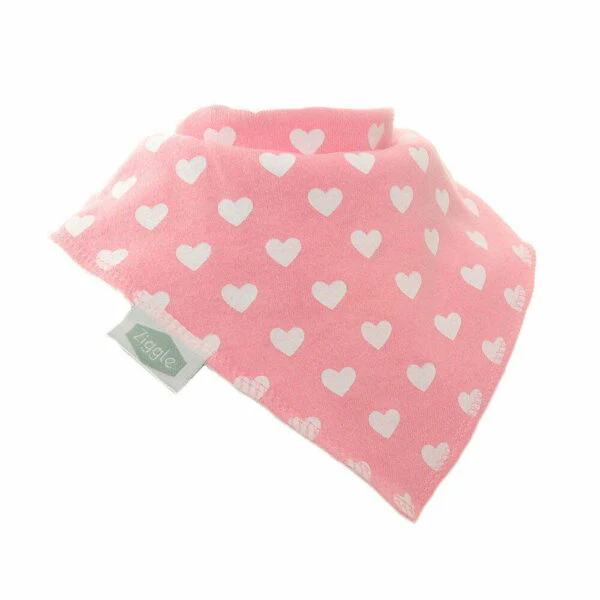 Ziggle Hearts and Bows Bib Set - Image 3