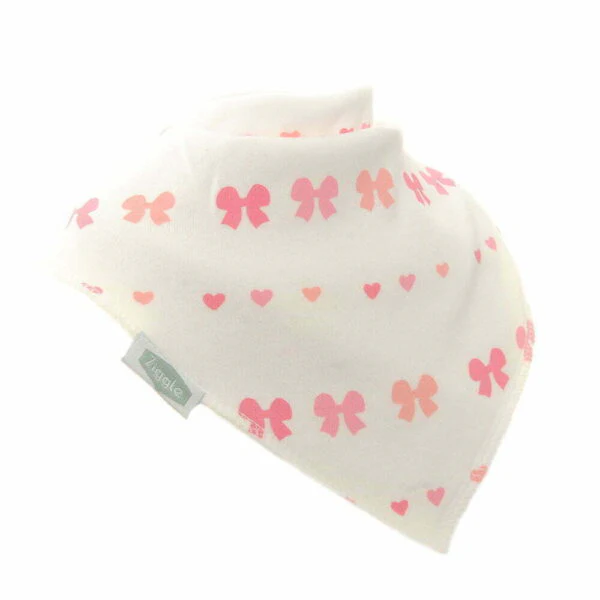 Ziggle Hearts and Bows Bib Set - Image 4