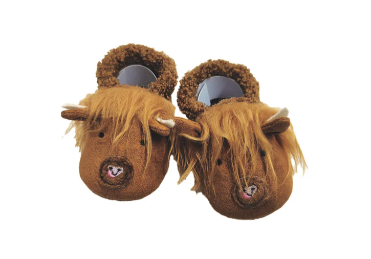 Ziggle highland cow slippers 12-18 months - Image 2